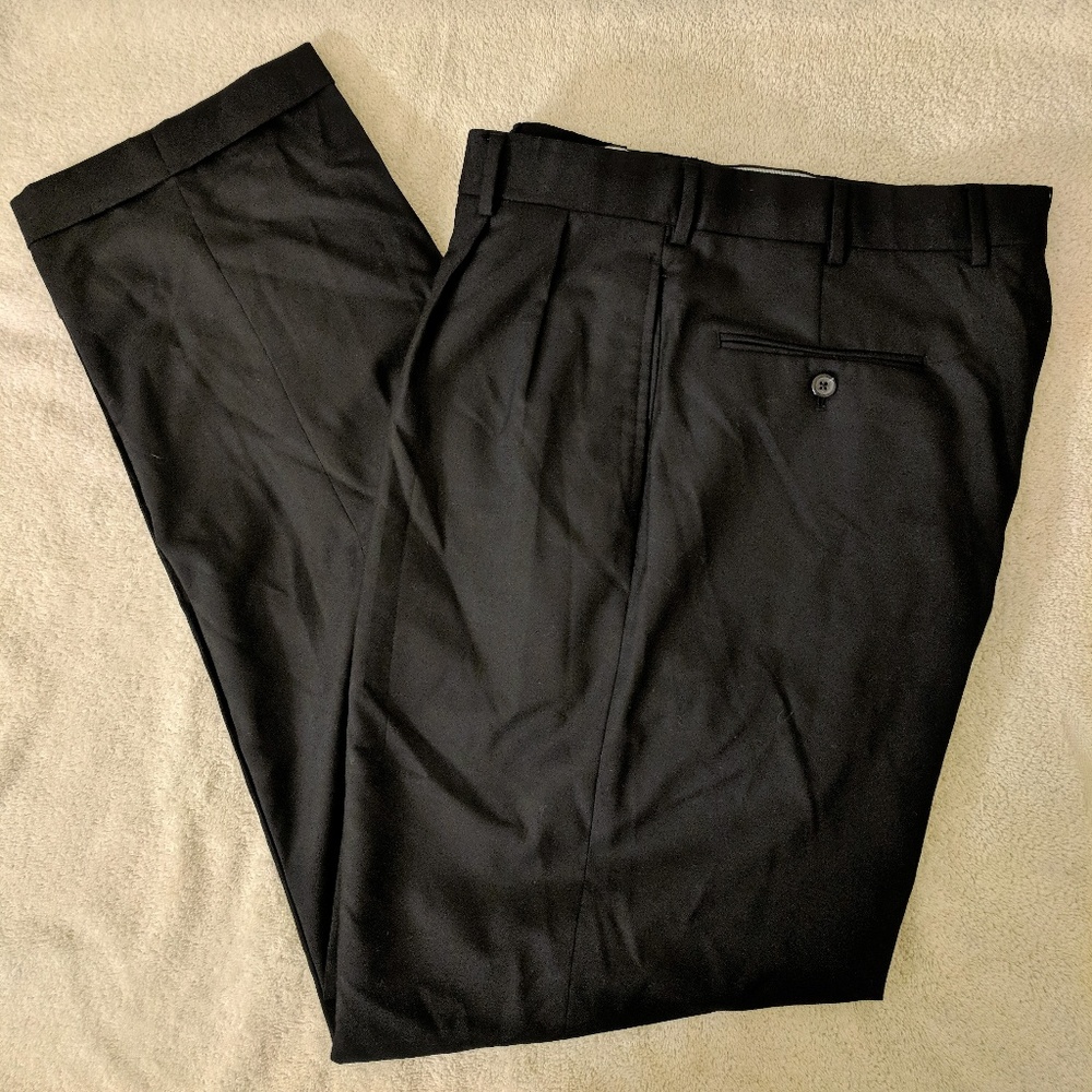 Brooks Brothers CountryClub Saxxon Wool Pant 36x32